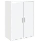 VidaXL Dressoir 60x31x84 cm bewerkt hout wit