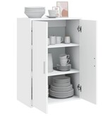 VidaXL Dressoir 60x31x84 cm bewerkt hout wit