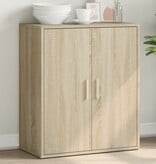VidaXL Dressoir 60x31x70 cm bewerkt hout sonoma eikenkleurig