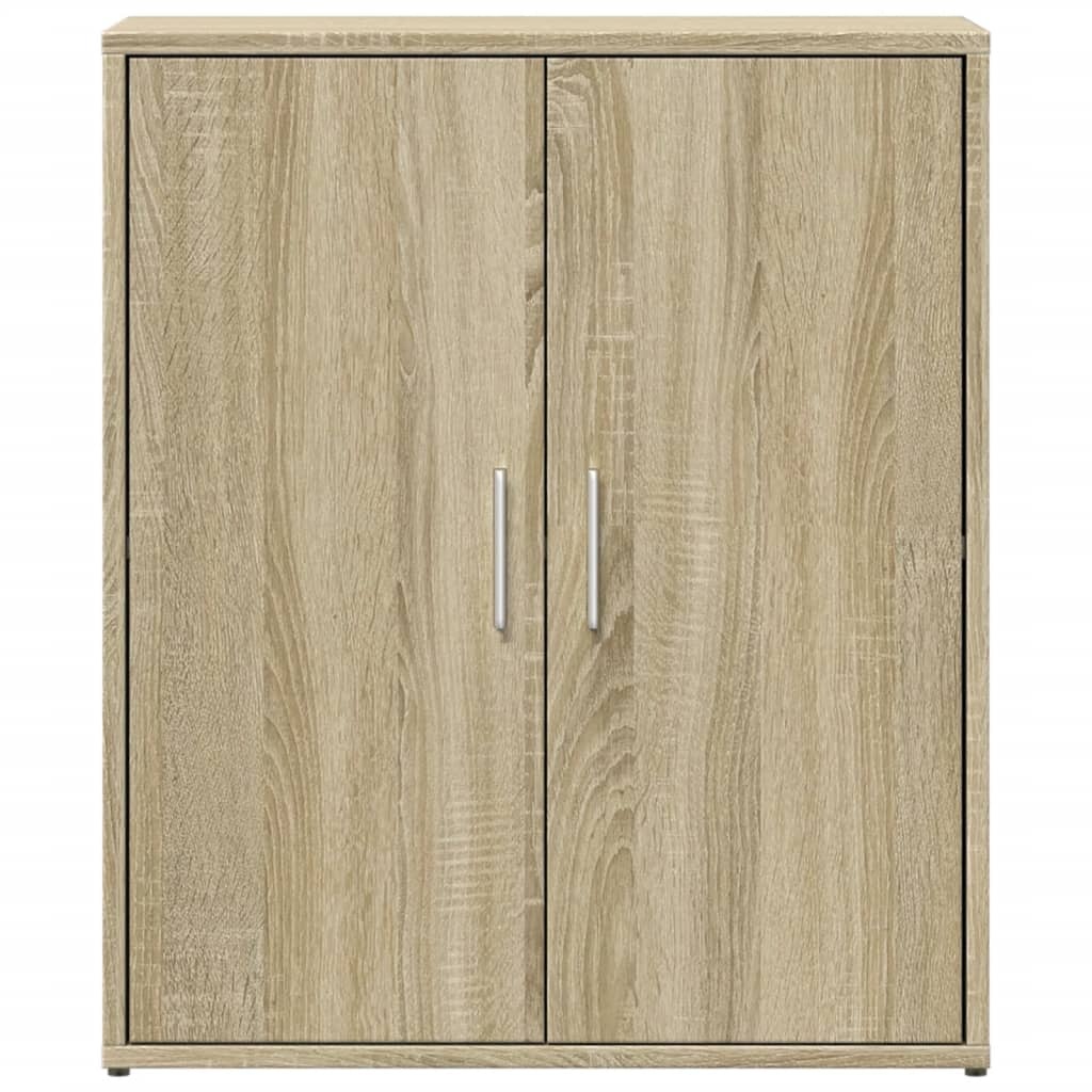 VidaXL Dressoir 60x31x70 cm bewerkt hout sonoma eikenkleurig