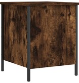 VidaXL Opbergbankje 40x42,5x50 cm bewerkt hout gerookt eikenkleurig