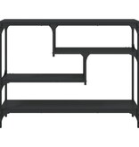 VidaXL Wandtafel 100x30x75 cm bewerkt hout zwart