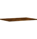VidaXL Wandschappen 4 st 60x40x1,5 cm bewerkt hout gerookt eikenkleur