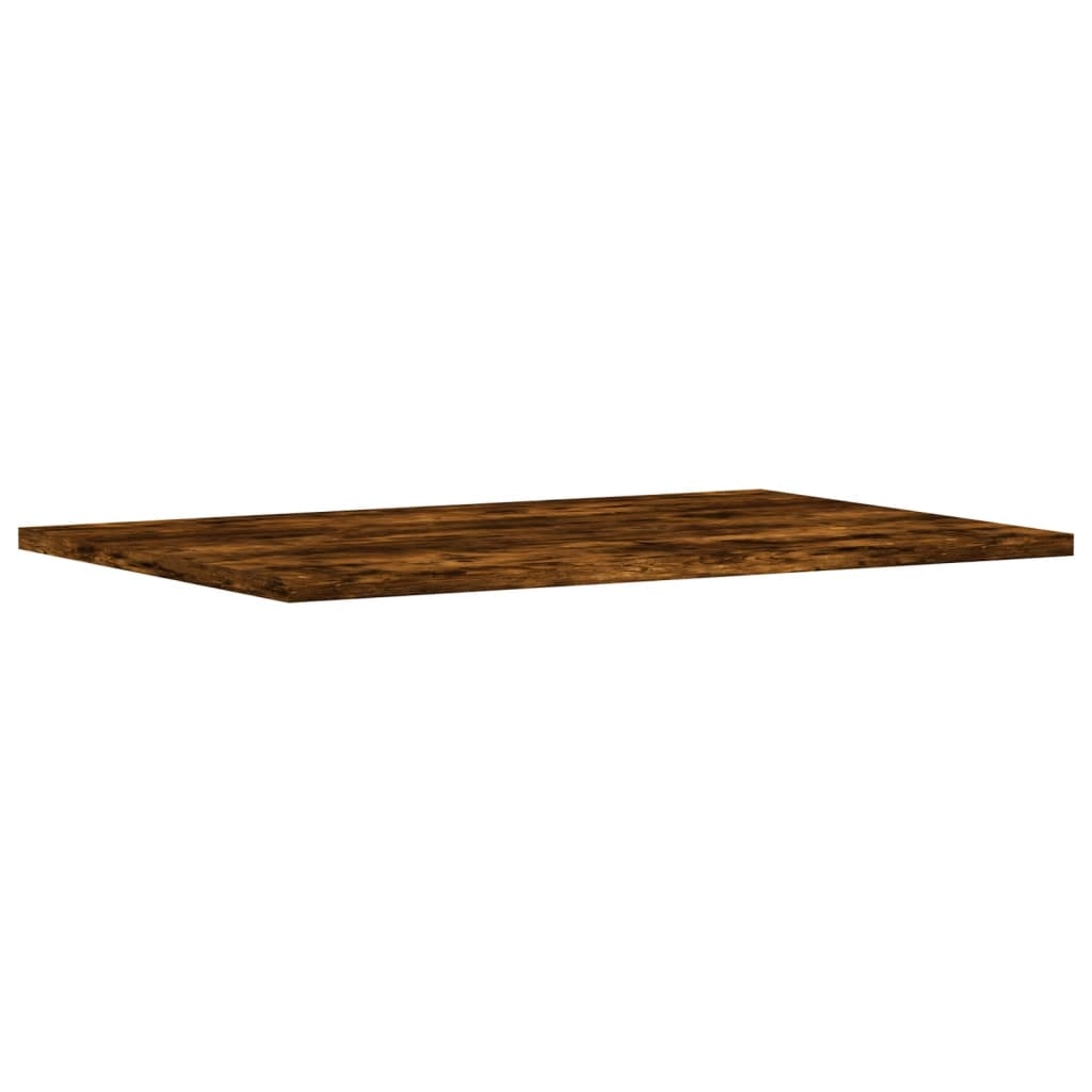 VidaXL Wandschappen 4 st 60x40x1,5 cm bewerkt hout gerookt eikenkleur