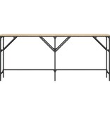 VidaXL Wandtafel 180x29x75 cm bewerkt hout sonoma eikenkleurig