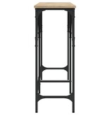 VidaXL Wandtafel 180x29x75 cm bewerkt hout sonoma eikenkleurig