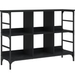 VidaXL Dressoir 102x32x73,5 cm bewerkt hout zwart