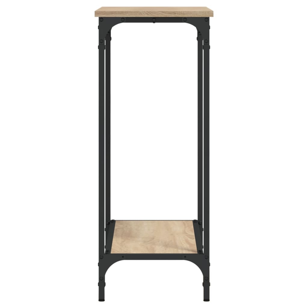 VidaXL Wandtafel 75x30,5x75 cm bewerkt hout sonoma eikenkleurig