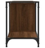 VidaXL Tv-meubel 153x37x50 cm bewerkt hout bruin eikenkleur