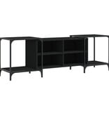 VidaXL Tv-meubel 153x37x50 cm bewerkt hout zwart