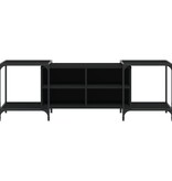 VidaXL Tv-meubel 153x37x50 cm bewerkt hout zwart