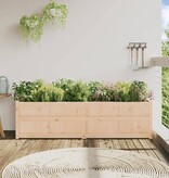 VidaXL Plantenbak 180x50x50 cm massief grenenhout
