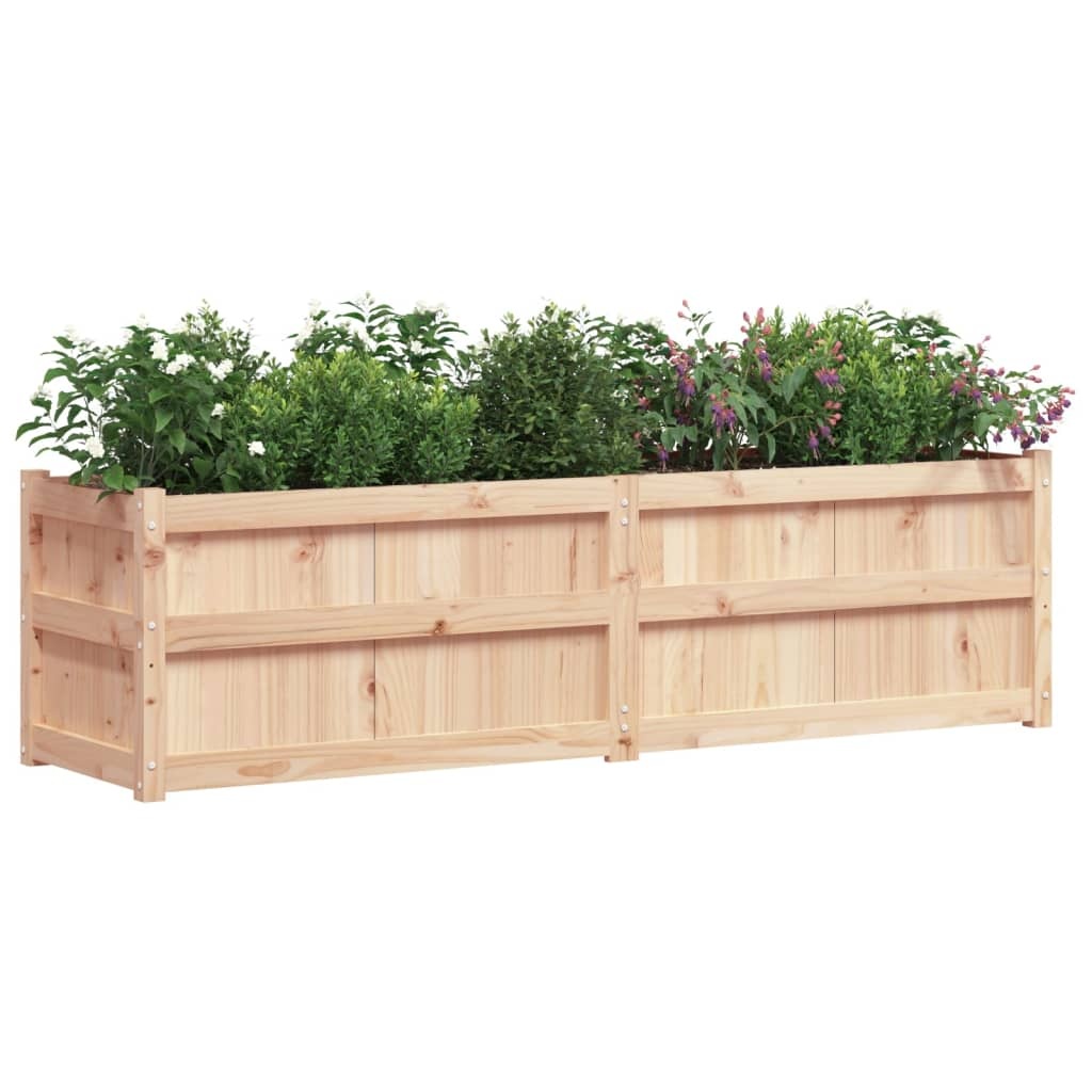 VidaXL Plantenbak 180x50x50 cm massief grenenhout