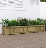 VidaXL Plantenbak 180x31x31 cm geïmpregneerd grenenhout