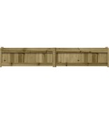 VidaXL Plantenbak 180x31x31 cm geïmpregneerd grenenhout
