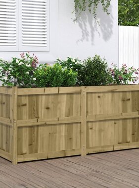 VidaXL Plantenbak 150x50x70 cm geïmpregneerd grenenhout