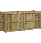 VidaXL Plantenbak 150x50x70 cm geïmpregneerd grenenhout