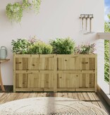 VidaXL Plantenbak 150x50x70 cm geïmpregneerd grenenhout