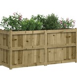 VidaXL Plantenbak 150x50x70 cm geïmpregneerd grenenhout