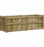 VidaXL Plantenbak 150x50x50 cm geïmpregneerd grenenhout