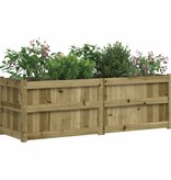 VidaXL Plantenbak 150x50x50 cm geïmpregneerd grenenhout