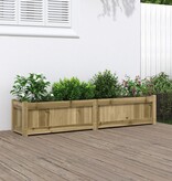 VidaXL Plantenbak 150x31x31 cm geïmpregneerd grenenhout