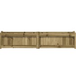 VidaXL Plantenbak 150x31x31 cm geïmpregneerd grenenhout