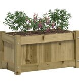 VidaXL Plantenbakken 2 st cm geïmpregneerd hout
