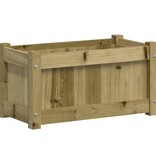 VidaXL Plantenbakken 2 st cm geïmpregneerd hout