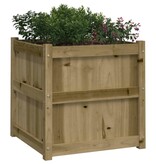 VidaXL Plantenbakken 2 st cm geïmpregneerd hout