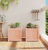 VidaXL Plantenbakken 2 st massief douglashout