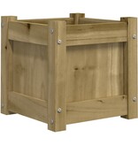 VidaXL Plantenbak 31x31x31 cm geïmpregneerd grenenhout