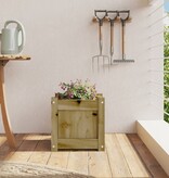 VidaXL Plantenbak 31x31x31 cm geïmpregneerd grenenhout