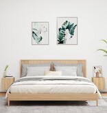 VidaXL Tv-wandmeubels met LED 2 st 30,5x35x30 cm sonoma eikenkleurig