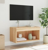 VidaXL Tv-meubel met LED-verlichting 60x30x30 cm sonoma eikenkleurig