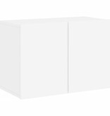 VidaXL Tv-meubel wandgemonteerd 60x30x41 cm wit