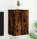 VidaXL Tv-wandmeubel 40,5x30x60 cm bewerkt hout gerookt eikenkleurig