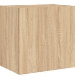 VidaXL Tv-wandmeubel 40,5x30x40 cm bewerkt hout sonoma eikenkleurig