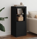 VidaXL Dressoir met LED-verlichting 41x37x100 cm zwart