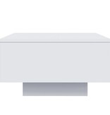 VidaXL Salontafel 55x55x31 cm bewerkt hout wit