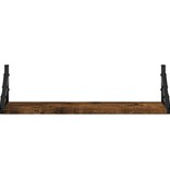 VidaXL Wandschappen 2 st 60x15x15,5 cm gerookt eikenkleurig