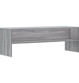 VidaXL Tv-meubel 120x40x40 cm bewerkt hout grijs sonoma eikenkleurig