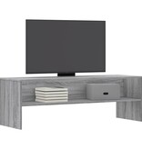 VidaXL Tv-meubel 120x40x40 cm bewerkt hout grijs sonoma eikenkleurig