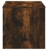 VidaXL Tv-meubel 120x40x40 cm bewerkt hout gerookt eikenkleurig