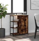 VidaXL Dressoir 70x30x80 cm bewerkt hout gerookt eikenkleurig