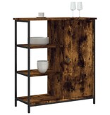 VidaXL Dressoir 70x30x80 cm bewerkt hout gerookt eikenkleurig