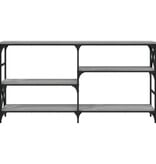 VidaXL Wandtafel 150x29x76,5 cm bewerkt hout grijs sonoma eikenkleurig