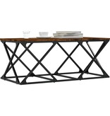 VidaXL Salontafel 100x49x40 cm bewerkt hout gerookt eikenkleurig