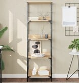 VidaXL Boekenrek 50x33x153 cm bewerkt hout sonoma eikenkleurig