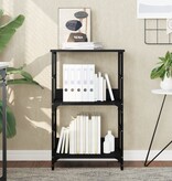 VidaXL Boekenkast 50x33x82 cm bewerkt hout zwart